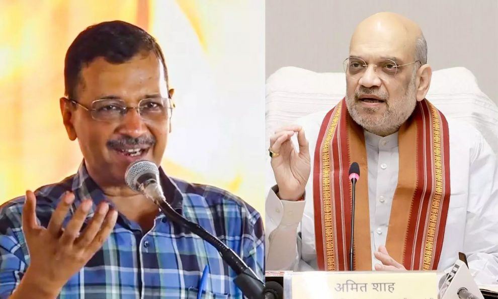 ArvindKejriwal-Amitshah