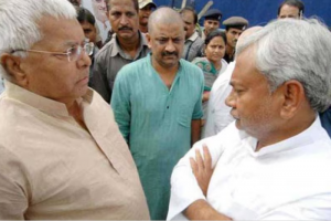 NITISH VS LAALU